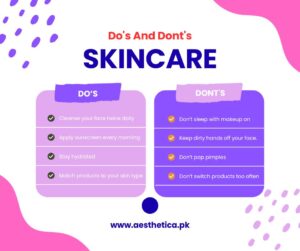 Layering Skincare products