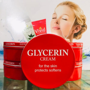 Glycerin Cream For Skin Softness, Moisturizing Smooth Texture